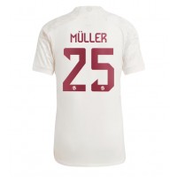 Pánský Fotbalový dres Bayern Munich Thomas Muller #25 2023-24 Třetí Krátký Rukáv